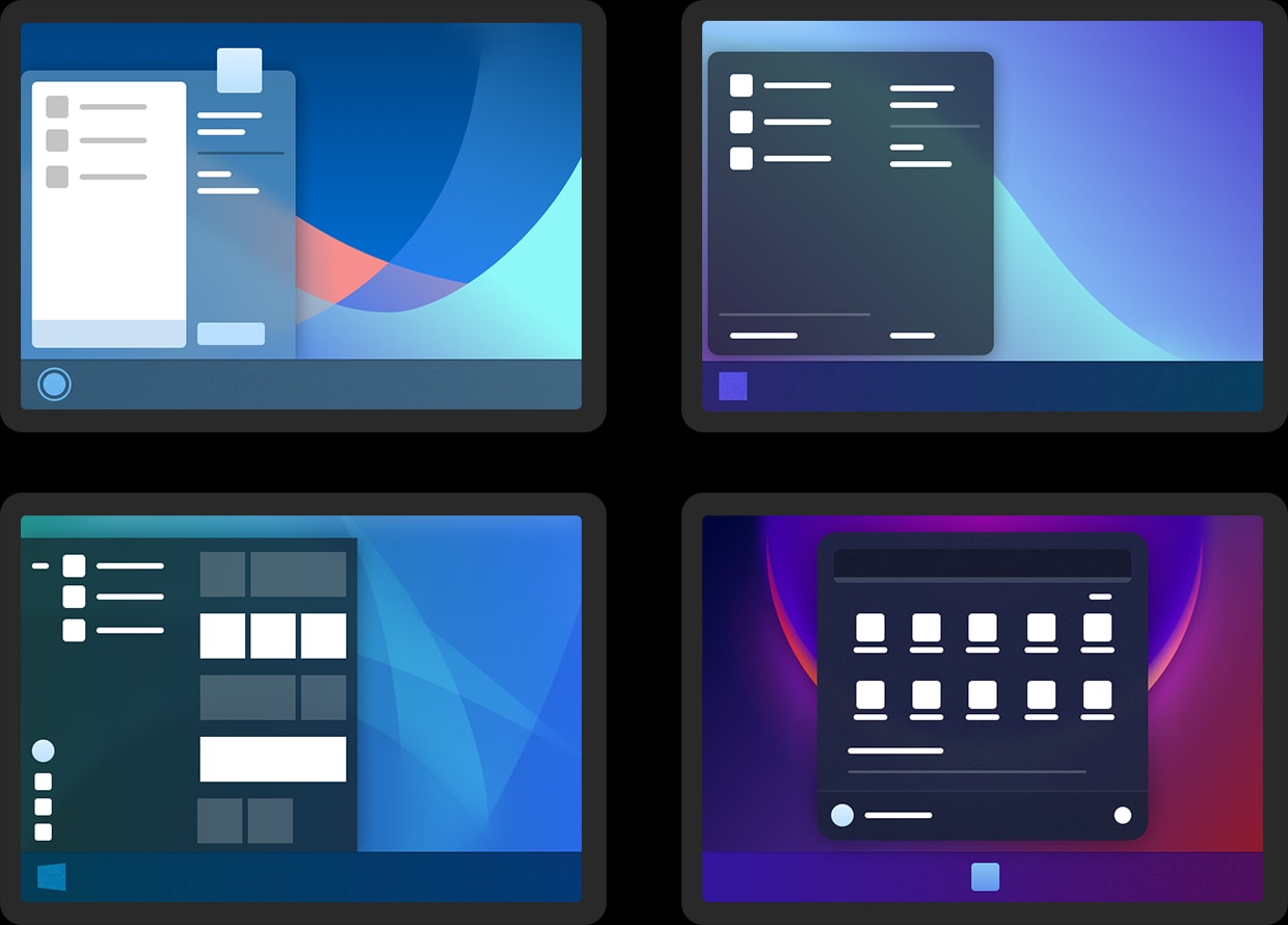 Start11 personalization options